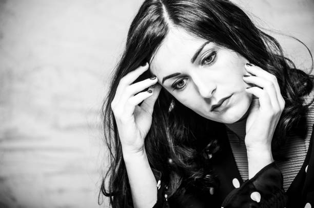 istock Trendy attractive woman portrait. 969431636