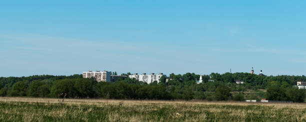 istock Town across the field 969431732
