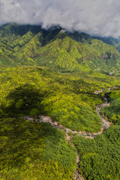 istock Aerial View over Kauai, Hawaii 969435236