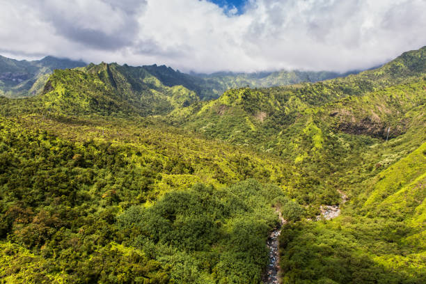 istock Aerial View over Kauai, Hawaii 969435450