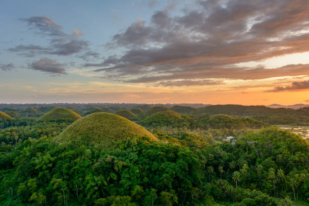 istock Chocolate hills on Bohol, Philippines 969442598