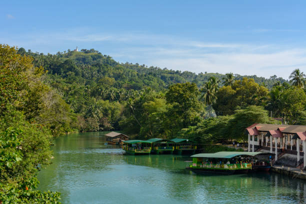 istock Jungle river Loboc on Bohol island, Philippines 969444898
