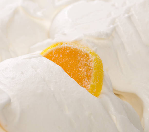 istock Vanilla ice-cream with orange marmelade 969461432