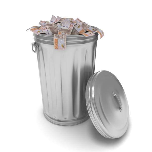 istock Swedish krona money garbage trash 969461528