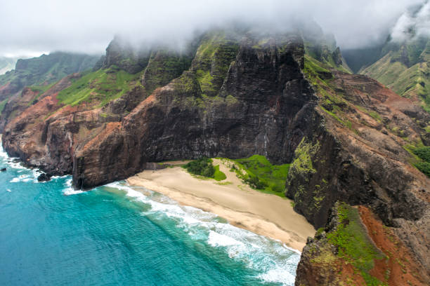istock Aerial View over Kauai, Hawaii 969464446