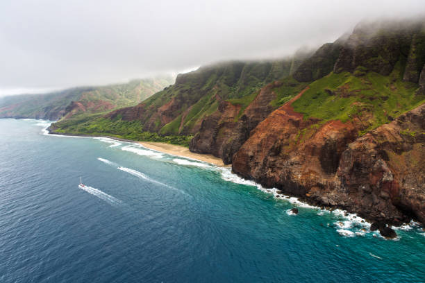 istock Aerial View over Kauai, Hawaii 969464790