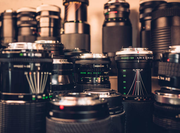 istock Camera Lens Shop Display Vintage collection object 969476904