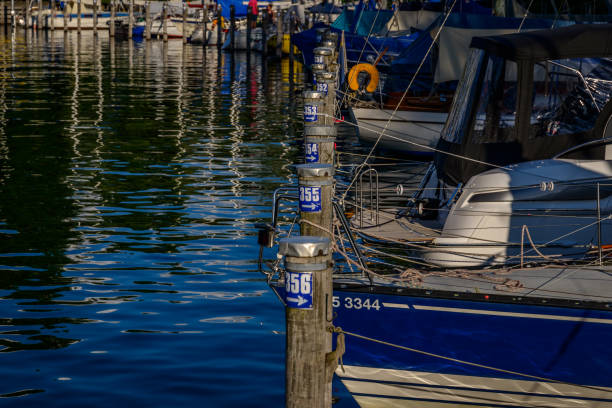 istock Moorings at a port at lake constance 969480334