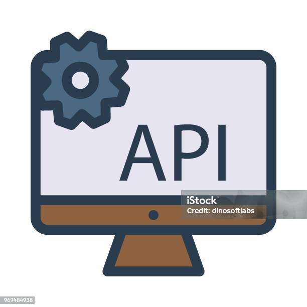 Api Stock Illustration - Download Image Now - Abstract, Application ...