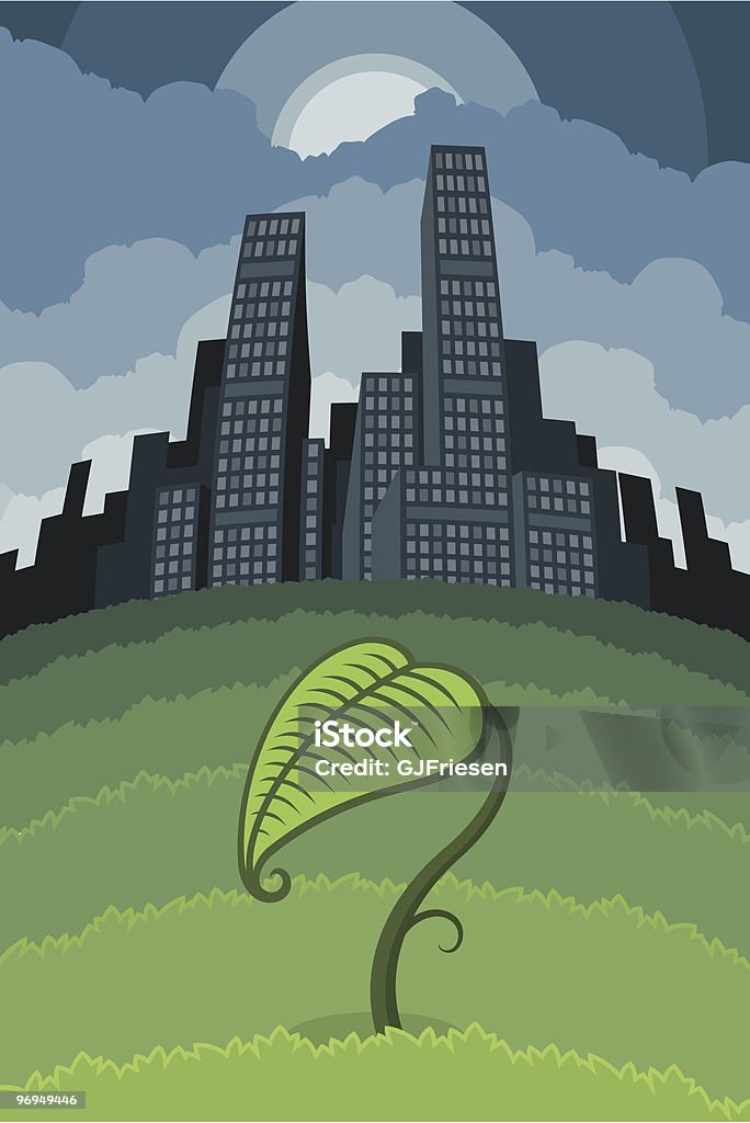 Progress  Ominous stock vector