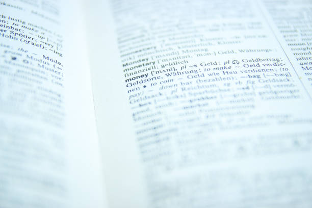 istock An Open Dictionary with Highlighted Word 