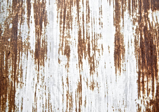 istock Rust sheet texture painted scratch metal wall background. Grunge texture surface metal sheet. Vintage and retro wallpaper. Close up. 969507746