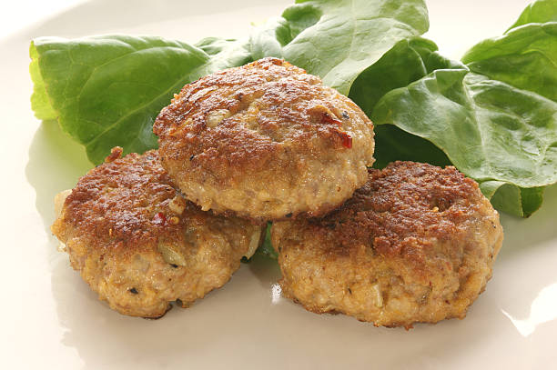 istock meatballs on a plate with salad 96950839