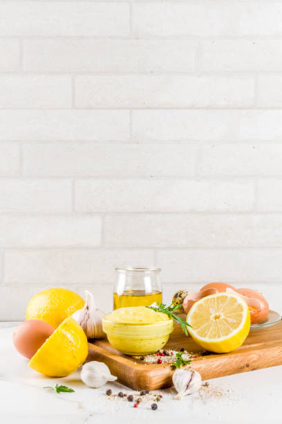 istock Homemade mayonnaise with ingredients 969514758