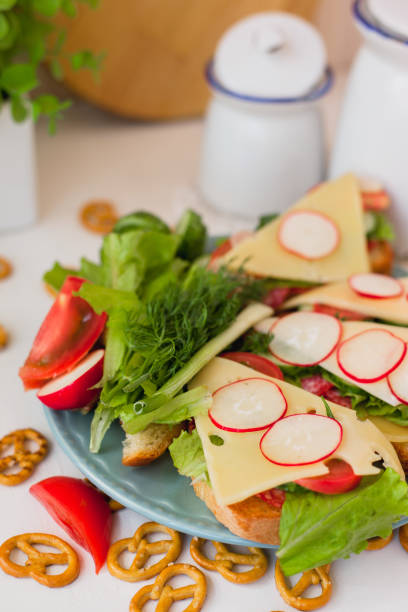 istock sandwiches on a plate in the kitchen 969514848