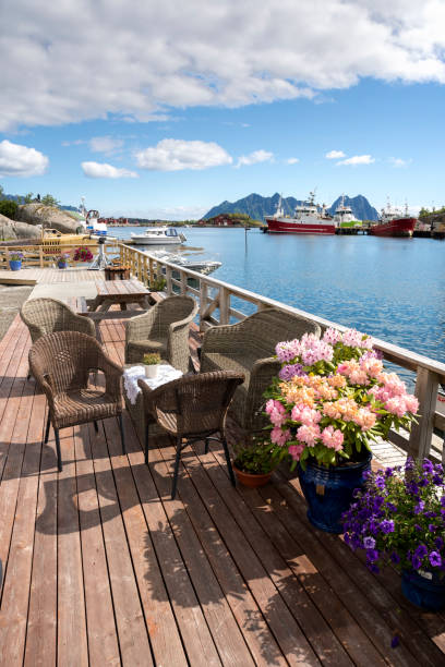 istock panoramic view at Svolvaer in the Lofoten 969518622