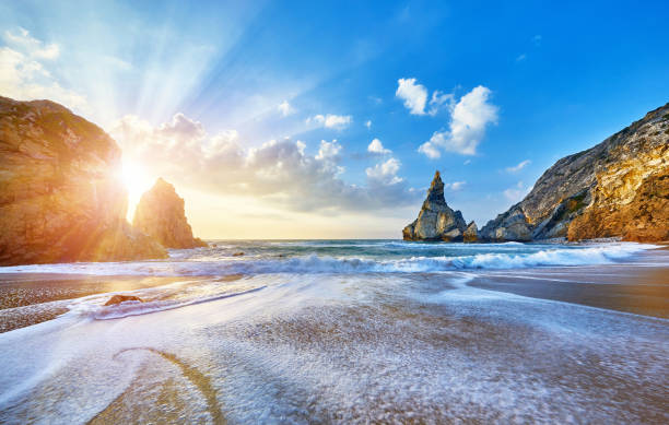 istock Portugal Ursa Beach sunset at Atlantic ocean 969518928