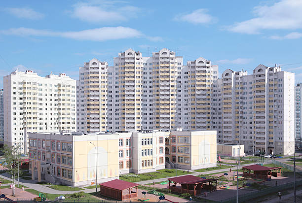 istock new high-rise dwelling, Russia, Moscow 96952574
