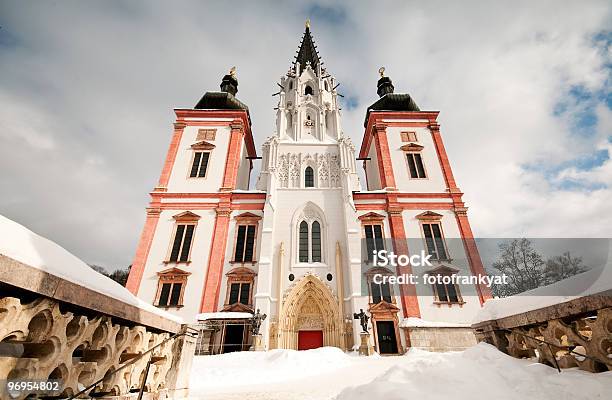 Mariazell Abbey Place Of Pilgrimage In Austria Stock Photo - Download Image Now - Architecture, Austria, Basilica