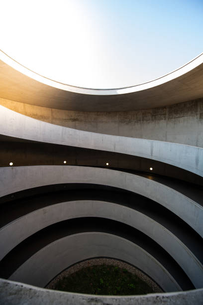 istock Modern driveway in a parking garage, Germany 969556726