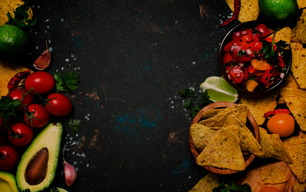 istock Mexican food, sauces and snacks 969556796