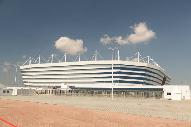 стадион "калининград" арена - world cup стоковые фото и изображения