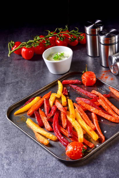 istock colorful vegetable fries from the oven 969563200