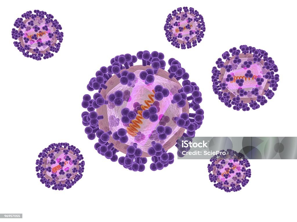 Ciao virus - Foto stock royalty-free di AIDS