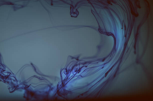 istock Ink in water. Underwater miracle. Ocean background. 969571366