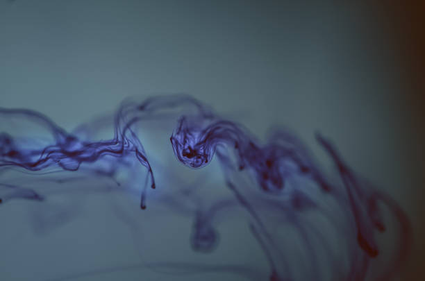istock Ink in water. Underwater miracle. Ocean background. 969571368