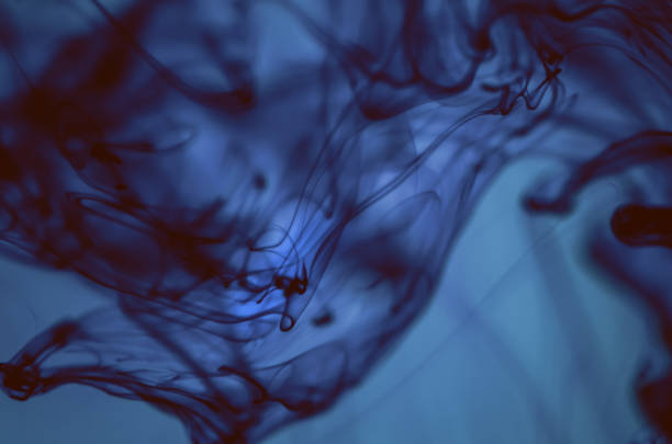 istock Ink in water. Underwater miracle. Ocean background. 969571888