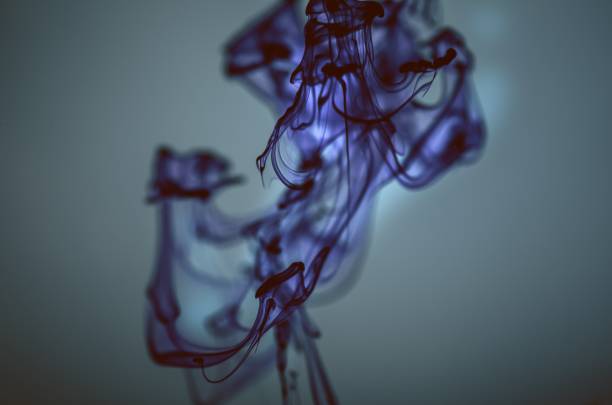 istock Ink in water. Underwater miracle. Ocean background. 969574744