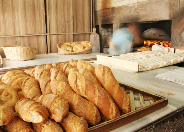 istock baked breads in the oven 969579662