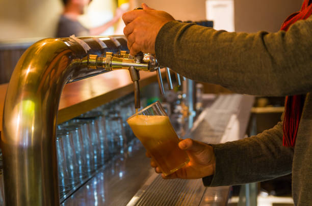 istock Beer being taken from the tap in brewpub 969583174