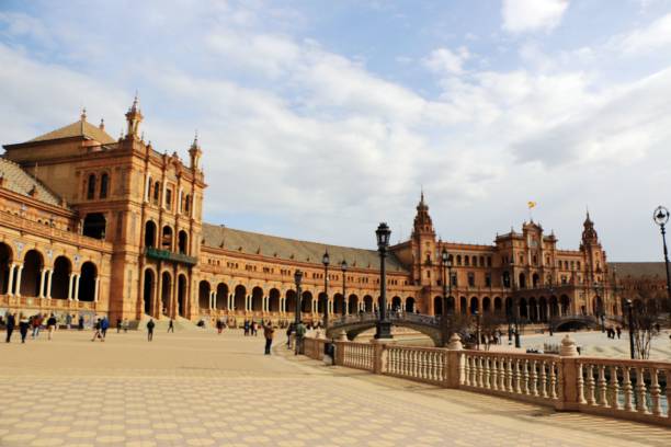istock Seville, Spain. Spanish Square, Plaza de Espana 969590972
