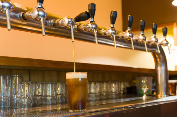 istock Beer being taken from the tap in brewpub 969592080