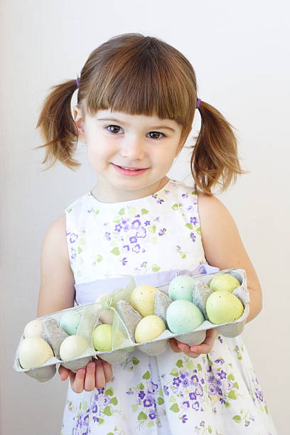 Easter Girl stock photo
