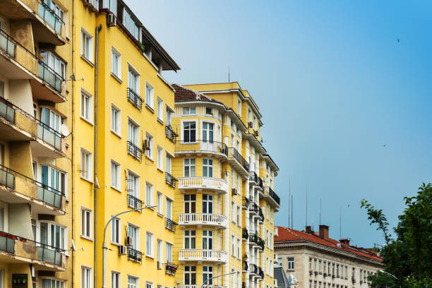 istock Antique building view in Old Town Sofia, Bulgaria 969597822