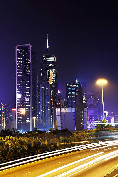 istock Hong Kong Cityscape at Night. 96960162