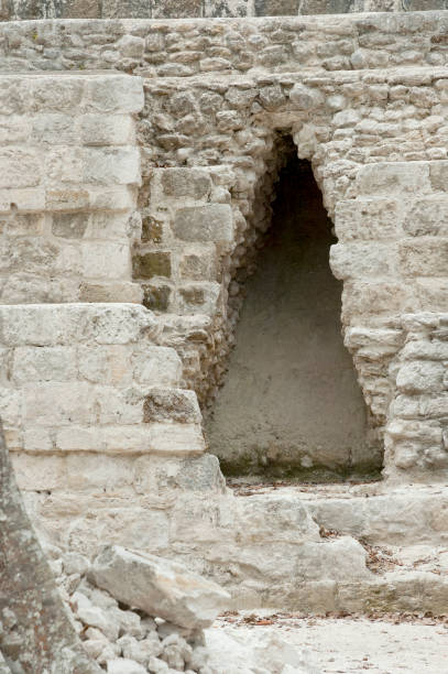 istock Yaxha, Mayan pyramid complex in Guatemala, Year 700 a. C. Green water or Yaxha 969602230