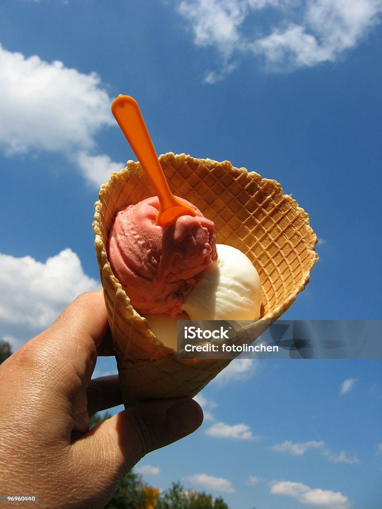 Eiscreme - Lizenzfrei Himmel Stock-Foto