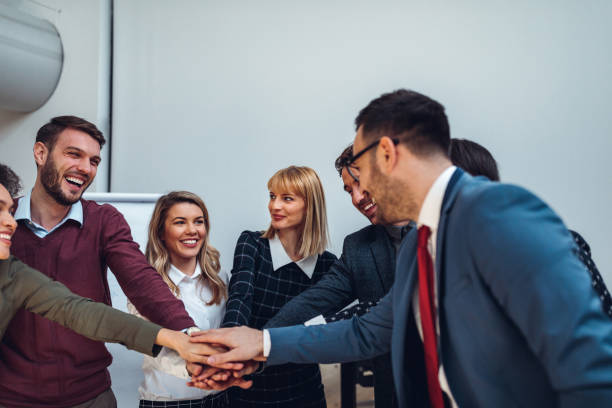 istock Spreading positive vibes in the office 969611888