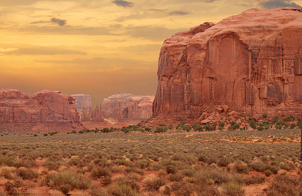 monument valley stock photo