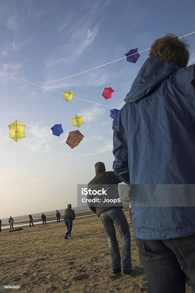 Un cerf-volant sur la plage - Photo de Se battre libre de droits