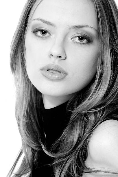istock Portrait of beautiful young model 96963502