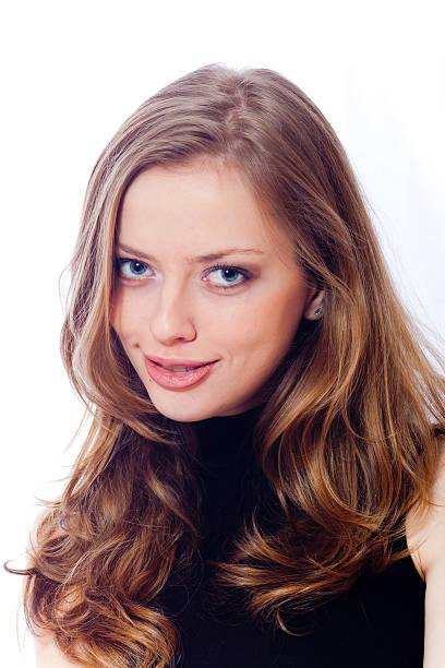 istock Portrait of beautiful young model 96963511