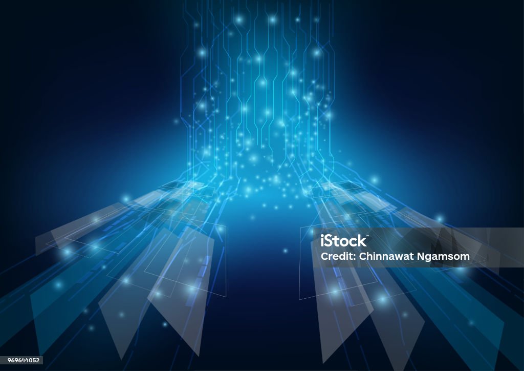Bandwidth Background Simple Abstract Highspeed Banwidth Of Network Loading Design Background Stock ...