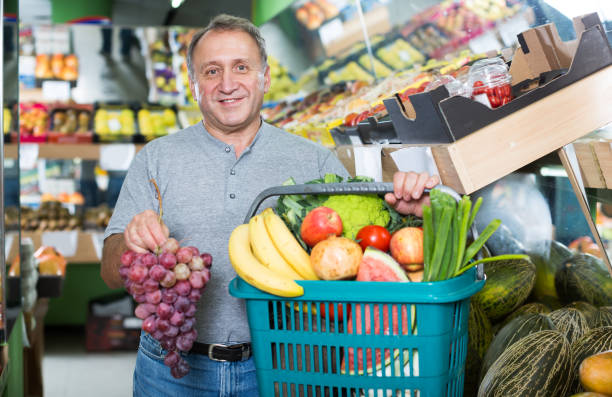 istock Adult man is demonstraiting basket 969644362