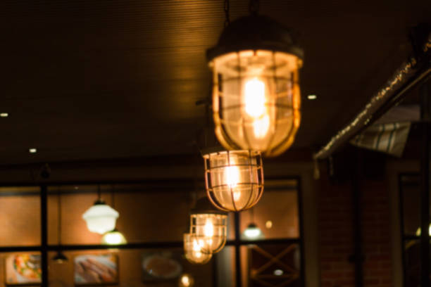 istock beautiful Retro style lighting decor bulb decor 969649022