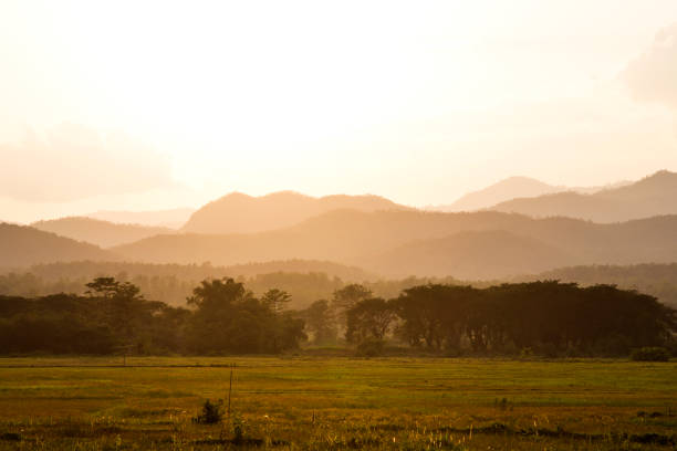 istock landscape sunrise over the mountain range Thailand 969653354